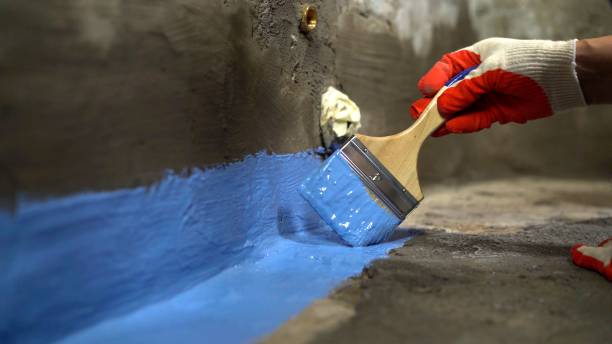 Commercial Emergency Waterproofing project at a Bridgewater, VA business property by SJ Waterproofing Pros